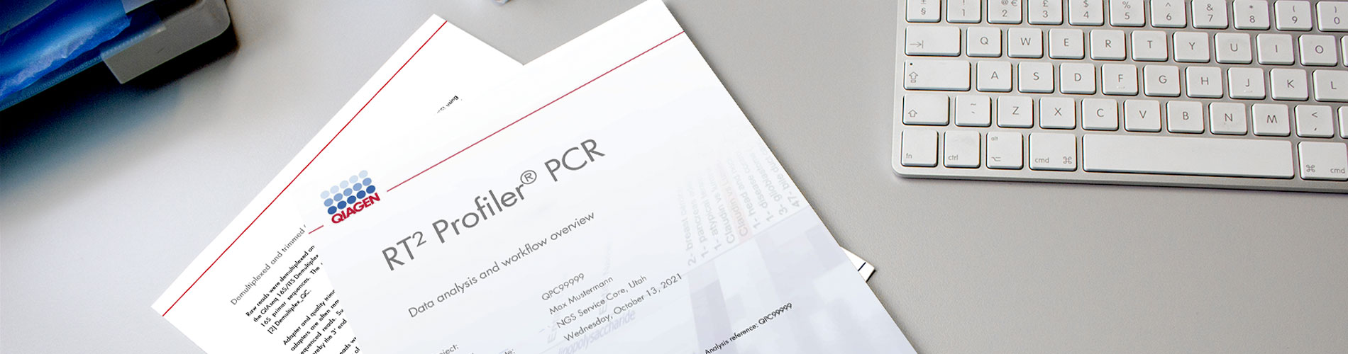 RT2 profiler PCR demo report